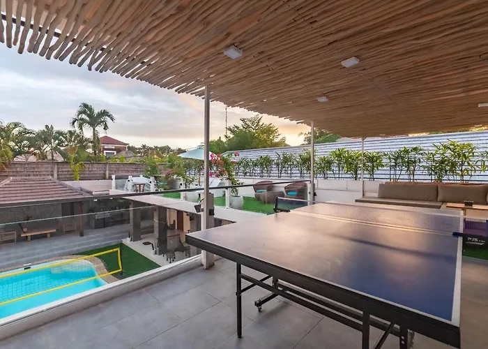 Villa Luxury 5br With Private Pool & Rooftop Lounge Seminyak